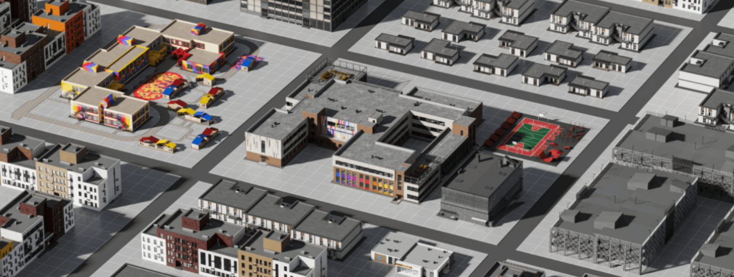 Дивіться, як може виглядати Бахмут після відбудови: візуалізація нового проекту